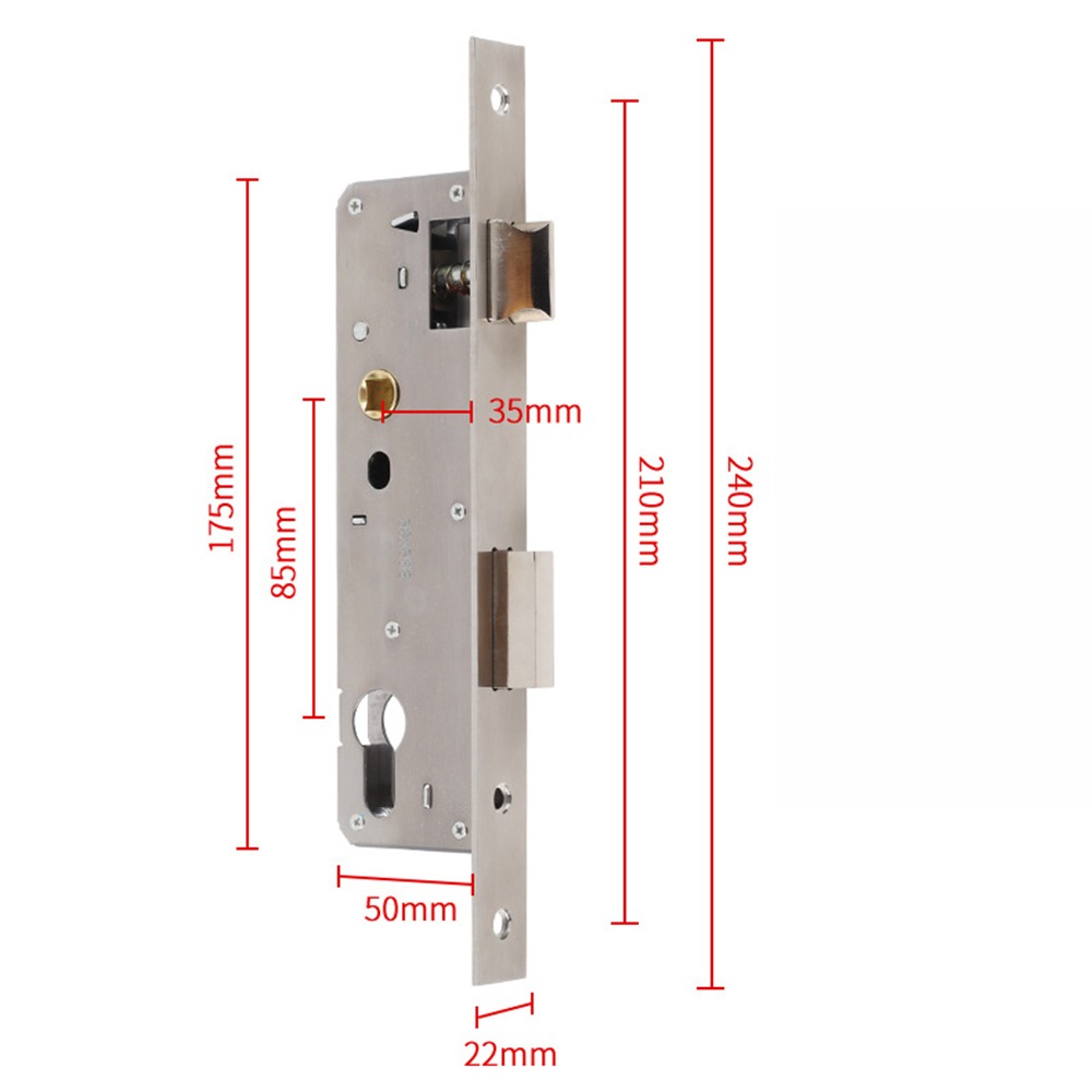 Furniture Hardware Fitting - 8520/8525/8530/8535 قفل الباب الألومنيوم العالمي واحد