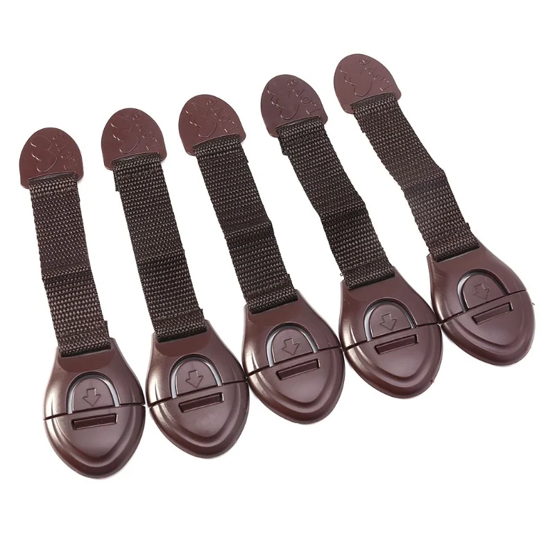 Furniture Hardware Manufacturer - 5 قطعة/الوحدة قفل أمان للخزانة البنية