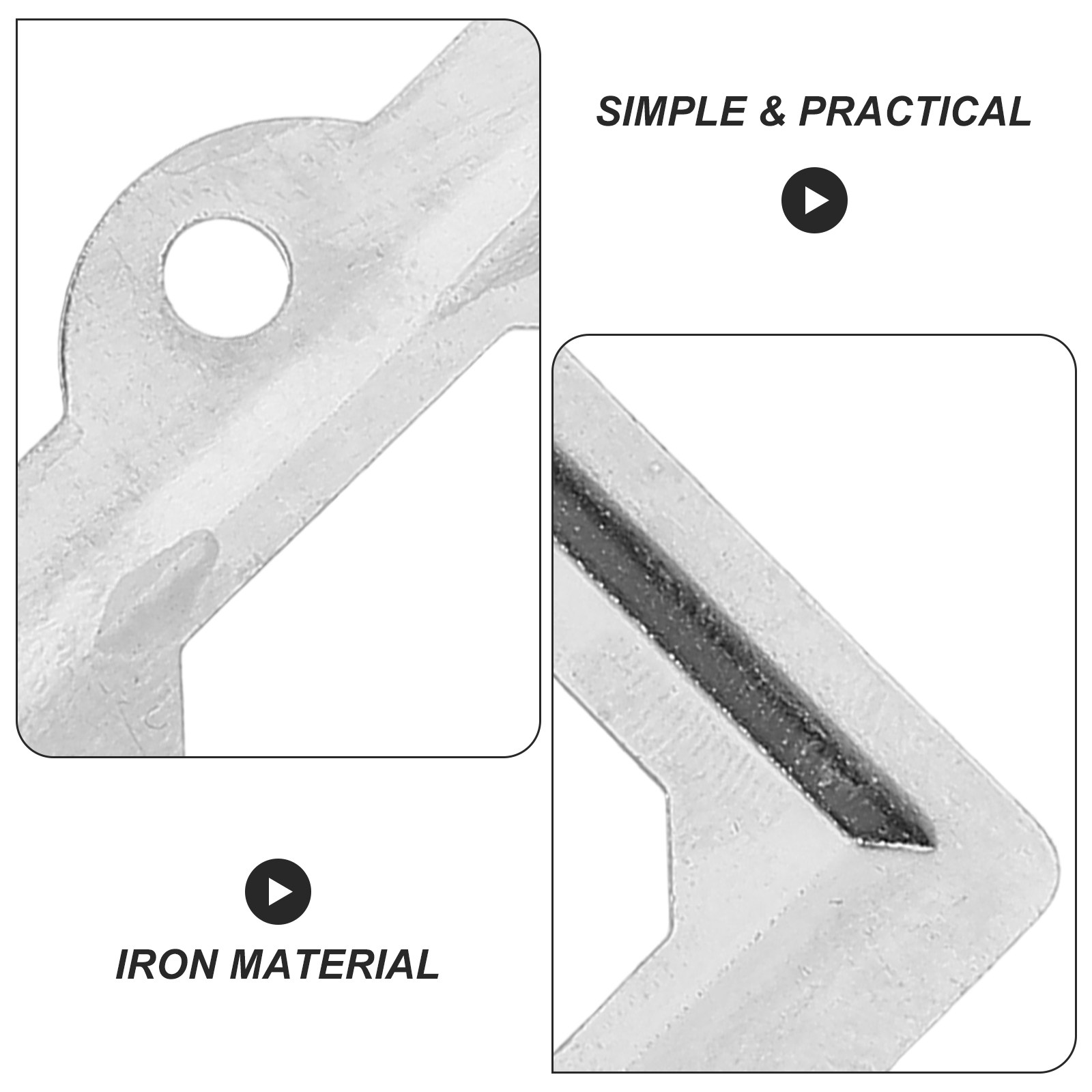 1 مجموعة إطار ملصق درج حديدي ح - مراجعة Furniture Hardware Names وسعره