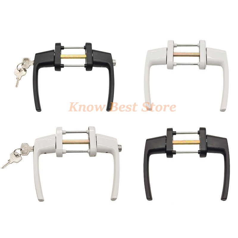 مقبض باب من البلاستيك والفولاذ - مراجعة Furniture Hardware Fitting وسعره