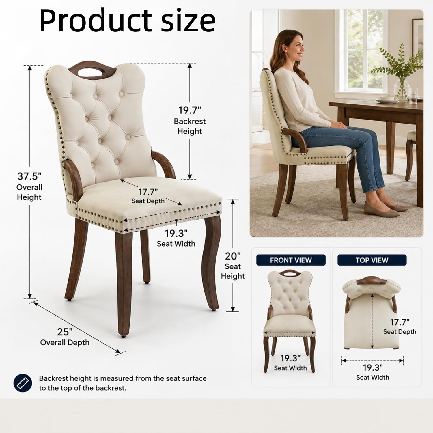 طقم كراسي مائدة يتكون من 6 قطع - مراجعة Furniture Hardware Manufacturer وسعره